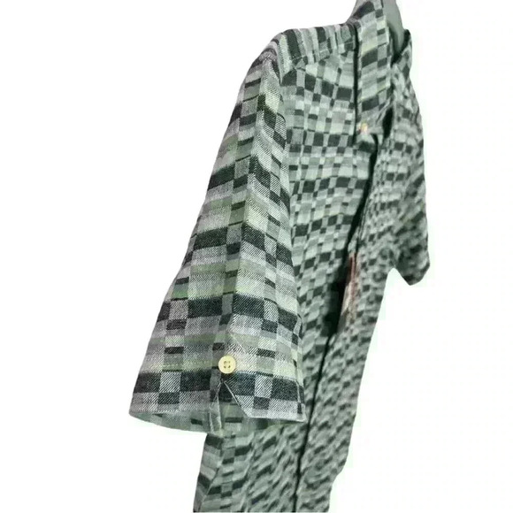 NWT Ben Sherman Linen Blend Short Sleeve Button Down Shirt, Size S - Picture 2 of 6